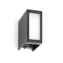 Faro Outdoor LED Wandleuchte LOG 9W, 3000K, P54, dunkelgrau