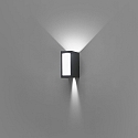 Faro Outdoor LED Wandleuchte LOG 9W, 3000K, P54, dunkelgrau