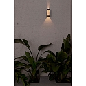 Faro Outdoor LED Wandleuchte LOG 9W, 3000K, P54, dunkelgrau