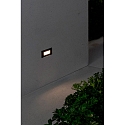 outdoor wall luminaire DART RCT LED IP65, black matt 