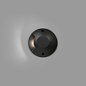 Faro outdoor wall luminaire LOTH LED IP67, black matt 