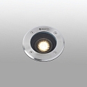 floor recessed luminaire GEISER 180 / 10� round, adjustable, passable IP67