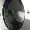 Faro floor recessed luminaire GEISER 180 WALLWASHER round, rigid, asymmetrical IP67, stainless steel, satined 
