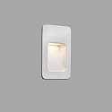 Faro Outdoor LED Wand-Einbauleuchte NASE RCT, IP44, 9 x 13.5cm, 220-240V AC, 3W 3000K 84lm 120�, schaltbar, wei� matt