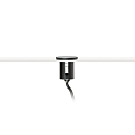 Faro Outdoor LED Wand-Einbauleuchte DANG, IP67 IK05, 24V DC / 233mA (exkl. BG), 3W 3000K 48lm 40�, Edelstahl 316 / schwarz