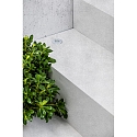 Faro floor recessed luminaire CROSBY round, rigid, passable IP67, stainless steel, satined 