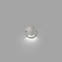 Faro outdoor wall luminaire KEENAN LED IP67, nickel matt 