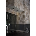 Faro ceiling luminaire GOZ LED IP65, dark grey 