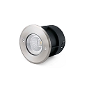 Outdoor LED Boden-Einbauleuchte SURIA 120, IP67 IK08, � 12cm, 100-240V AC, befahrbar bis 1t, Edelstahl, 3W 3000K 210lm 60�