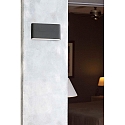 outdoor wall luminaire ADAY 2 flames LED IP54, dark grey 