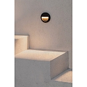 Faro Outdoor LED Wandleuchte GRANT R 120 �, 1W, 3000K, IP65, dunkelgrau