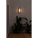 Faro Outdoor Wandleuchte MOL E27, IP44, dunkelgrau