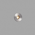Faro Outdoor LED Bodeneinbau-Spot GRUND, IP67 IK08, � 3.7cm, 700mA (exkl. BG), CRi>90, befahrbar bis 1t, 2W 3000K 15�, satiniert