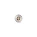 floor recessed luminaire GRUND 80 (INCL HONEYCOMB) 350MA round, rigid, passable IP67, stainless steel, satined dimmable