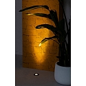 Faro Outdoor LED Bodeneinbau-Spot GRUND, IP67 IK08, � 8cm, 350mA (exkl. BG), CRi>90, befahrbar bis 1t, 7W 3000K 36�, schwarz