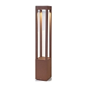 bollard lamp AGRA 650 LED IP55, brown 
