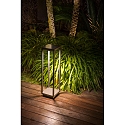 Faro floor lamp SAURA LED IP54, dark grey 