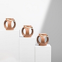 Faro table lamp CANDELA LED IP20, terracotta 