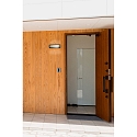 Faro wall luminaire NATRON E27 IP54, dark grey 