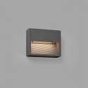outdoor wall luminaire GRADA LED IP54, dark grey 