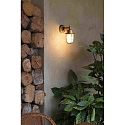 Faro Outdoor Wandleuchte NAHIR E27, IP44, messing