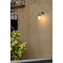 Faro Outdoor Wandleuchte NAHIR E27, IP44, messing