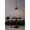 Faro pendant luminaire NAUTICA E27 IP33, rust brown 