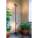 Faro floor lamp BROT 1800 LED IP65, black 