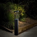 Faro Outdoor LED Pollerleuchte TWIST 500 10W, 3000K, IP65, dunkelgrau