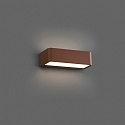 Faro Outdoor LED Wandleuchte TAKUA 10W, 3000K, IP65, rostbraun
