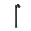bollard lamp GINA GU10 IP44, dark grey 