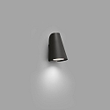 Faro wall luminaire TINIA E27 IP44, dark grey 