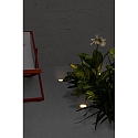 Faro floor recessed luminaire LED 18 R HIGH POWER round, rigid IP67, stainless steel, satined 