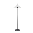 Outdoor Stehleuchte SAIGON OUT �55 cm, E27, IP44, 200cm, dunkelgrau, wei� matt