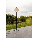 Faro Outdoor Stehleuchte SAIGON OUT �45 cm, E27, IP44, 210cm, dunkelgrau, wei� matt