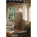 outdoor floor lamp SAIGON OUT E27 IP44, dark grey, white matt 