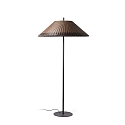 Stehleuchte SAIGON OUT E27, IP44, grau, braun 2M W100