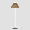outdoor floor lamp SAIGON OUT E27 IP44, dark grey, ochre yellow 