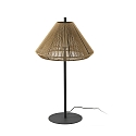 outdoor floor lamp SAIGON OUT E27 IP44, dark grey, ochre yellow 