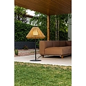 Faro outdoor floor lamp SAIGON OUT E27 IP44, dark grey, ochre yellow 