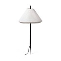Spie�leuchte SAIGON OUT T70 E27, IP44, H�he 100 cm, Schirm Textil, dunkelgrau, wei�