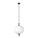 Outdoor Pendelleuchte SAIGON OUT R45 E27, IP44, hellgrau mit Kegelkappe, wei� matt