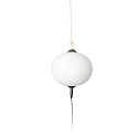 Outdoor Pendelleuchte SAIGON OUT R45, E27, IP44, Lochkappenschirm, tragbar, grau, wei� matt