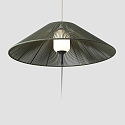Faro outdoor pendant luminaire SAIGON OUT E27 IP44, dark grey, olive green 