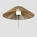 Faro outdoor pendant luminaire SAIGON OUT E27 IP44, dark grey, ochre yellow 