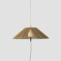 Faro outdoor pendant luminaire SAIGON OUT E27 IP44, dark grey, ochre yellow 
