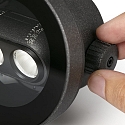 Faro Outdoor LED Boden-Einbauleuchte TRAS 2L, IP67 IK08, � 9.2cm, 24V DC (exkl. BG), 4W 3000K, CRi >90, 60�, neigbar, schwarz