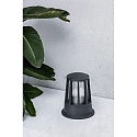 Faro Pollerleuchte SURAT E27, IP54, dunkelgrau