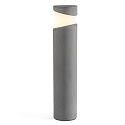 Faro bollard lamp BLOCK 700 E27 IP65, concrete grey 