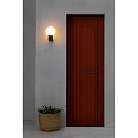 Faro Outdoor Wandleuchte MOON E27, IP44, dunkelgrau